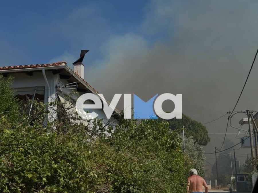 Εύβοια: Καλύτερη η εικόνα στη μεγάλη φωτιά στον Αλμυροπόταμο
