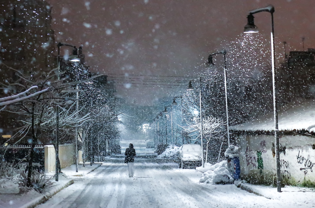 Κακοκαιρία Μπάρμπαρα - meteo: Οι περιοχές με νέες χιονοπτώσεις τα ξημερώματα (Χάρτες)