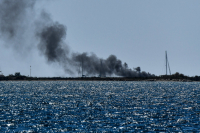 Συνελήφθησαν δύο Ιταλοί για φωτιά σε παραλία στους Αντίπαξους