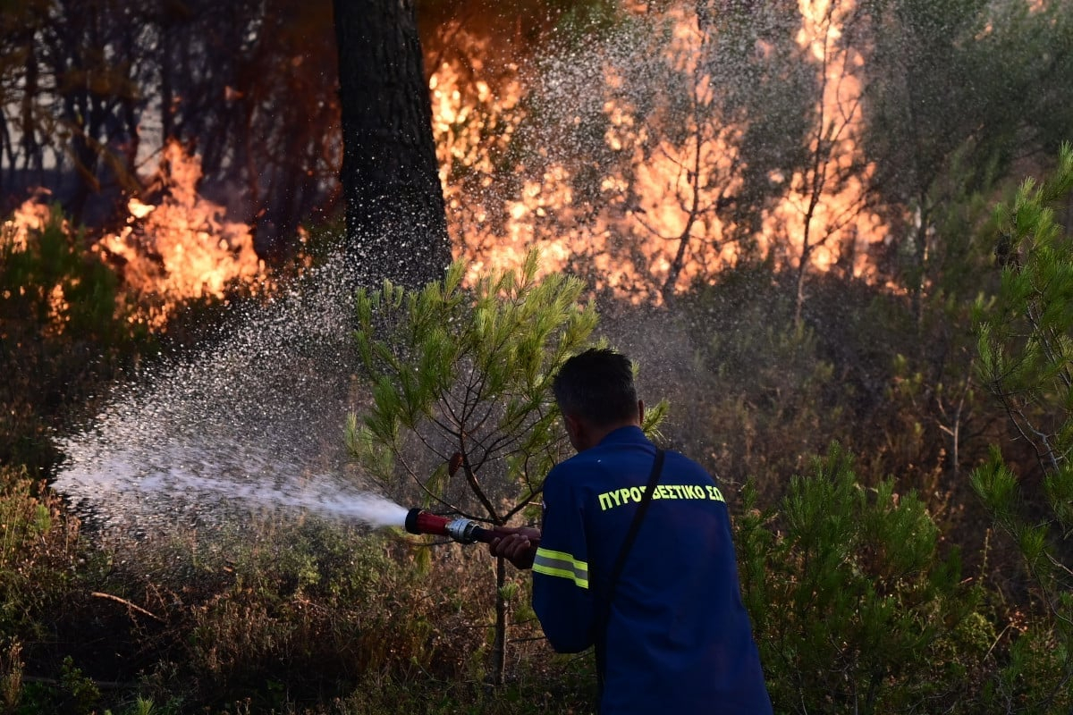 Η εικόνα από τα πύρινα μέτωπα της χώρας - 46 φωτιές το τελευταίο 24ωρο