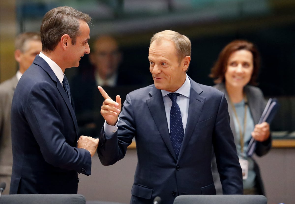 ΕΕ: «Συμφωνία πακέτο» για τα αξιώματα προωθούν οι «4» - Συνάντηση Μητσοτάκη και Τουσκ με Σάντσεθ και Σολτς