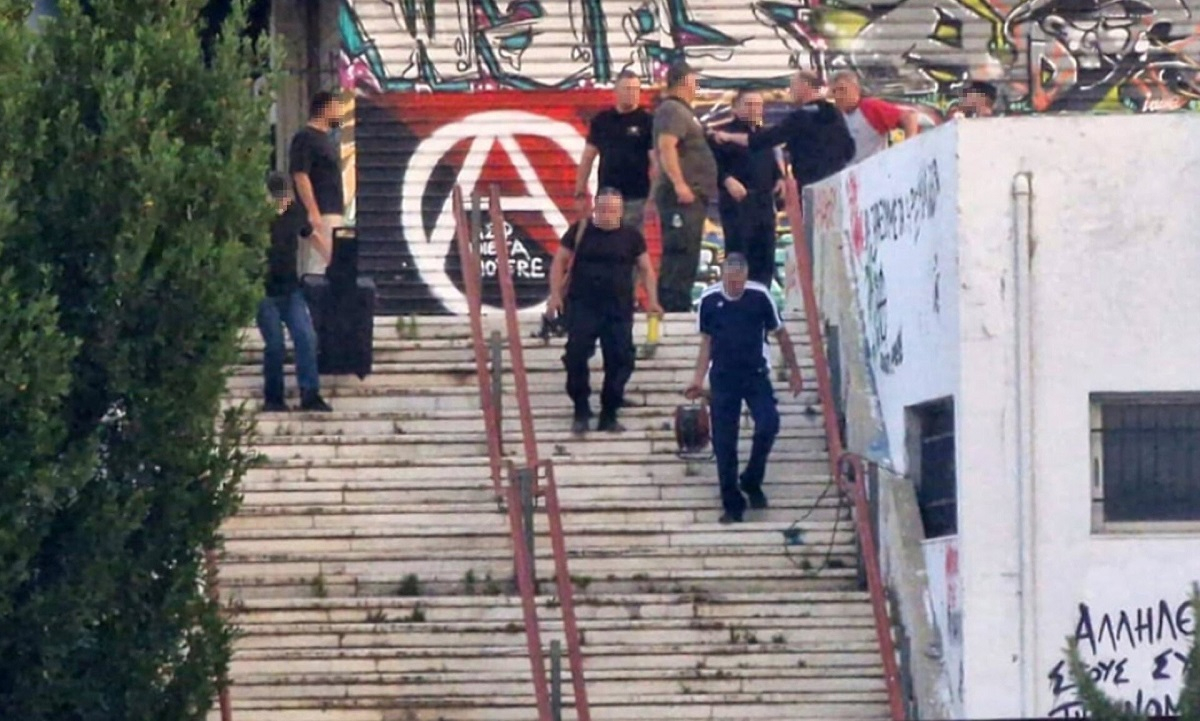 ΑΠΘ: Εκκενώθηκε η κατάληψη Primavera (εικόνες, βίντεο)
