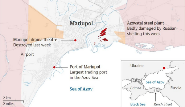 Πόλεμος στην Ουκρανία: Γιατί η Μαριούπολη είναι τόσο σημαντική για τη Ρωσία