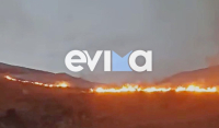 Φωτιά τώρα στο Μαρμάρι της Εύβοιας – Μεγάλη κινητοποίηση της Πυροσβεστικής