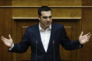 O Τσίπρας κάλεσε τον Μητσοτάκη σε debate για τη Συμφωνία των Πρεσπών