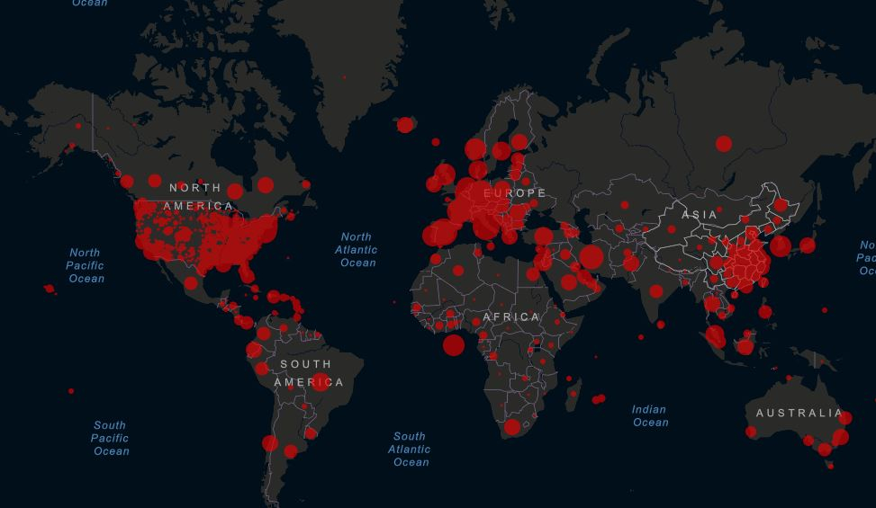 Κορονοϊός – Live χάρτης: Πάνω από 500.000 τα κρούσματα παγκοσμίως