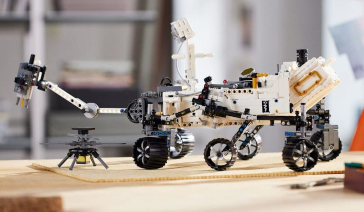 NASA: Το Mars Rover Perseverance με 1.132 τουβλάκια lego (Βίντεο)