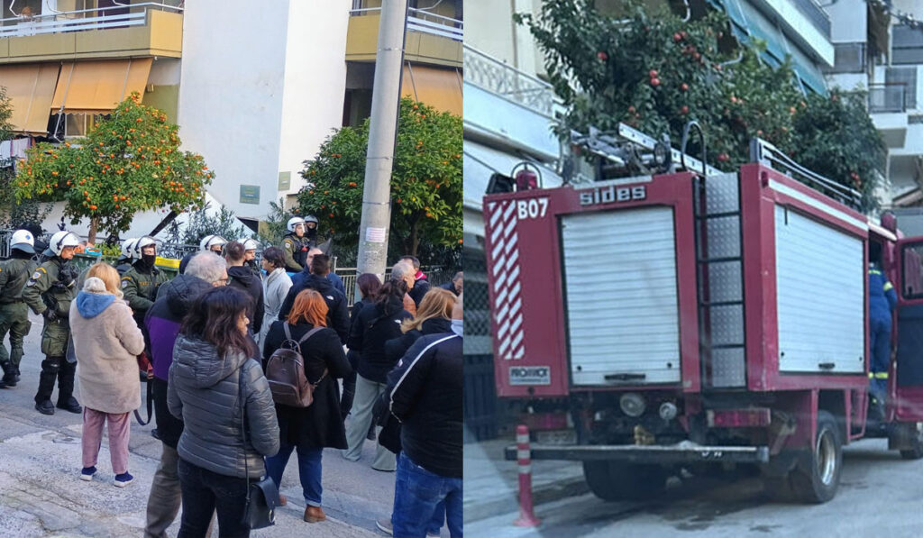 Νέα επιχείρηση έξωσης της Ιωάννας Κολοβού – Δυνάμεις των ΜΑΤ έξω από το σπίτι, στου Ζωγράφου