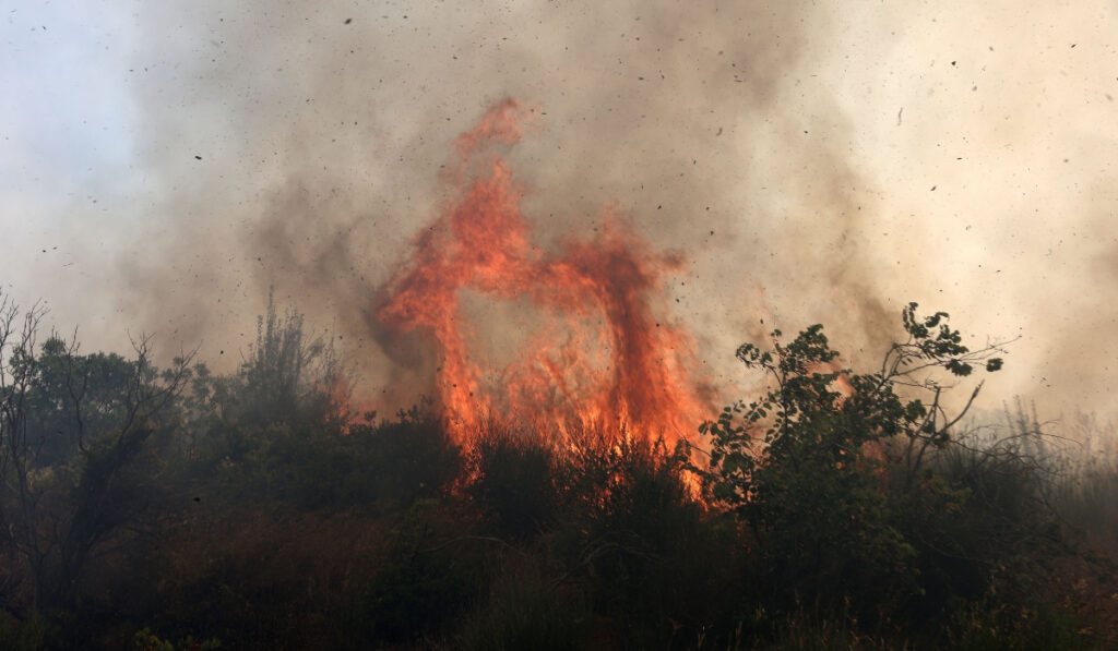 Φωτιά τώρα στην Άρτα