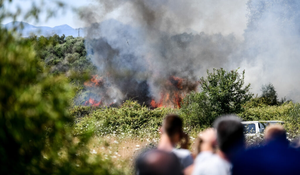 Φωτιά τώρα στο Ρέθυμνο