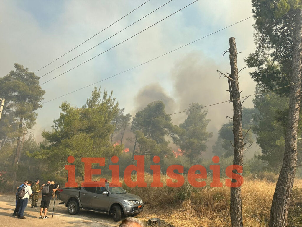 Φωτιά στη Σταμάτα: Πληροφορίες για τραυματισμένο άτομο