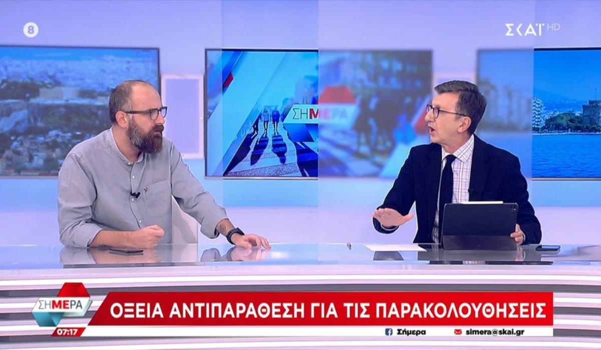 Πλακώθηκαν on air Πορτοσάλτε-Σβέρκος: «Είστε γατάκια μπροστά στον Τσίπρα» – «Κάθεσαι κλαρίνο στον Άδωνη»