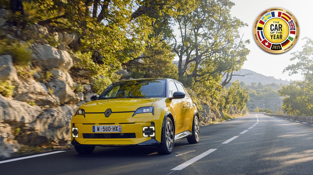 To Renault 5 E-Tech Electric ψηφίστηκε «Car of the Year 2025» για την Ευρώπη