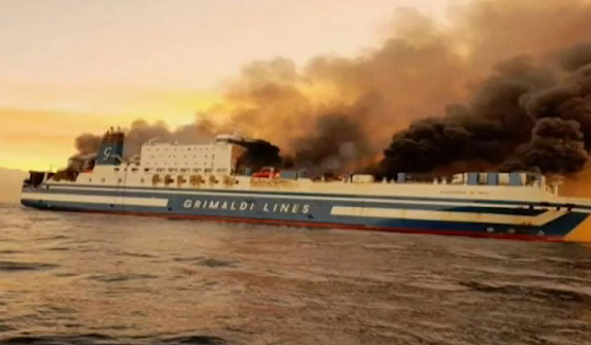 Ηχητικό ντοκουμέντο: Η στιγμή που το Euroferry Olympia φλέγεται και εκπέμπει «mayday»