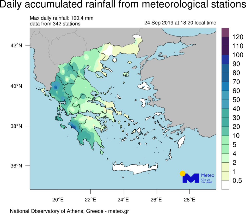 Κακοκαιρία: Καταιγίδες, ανεμοστρόβιλοι και χιλιάδες κεραυνοί