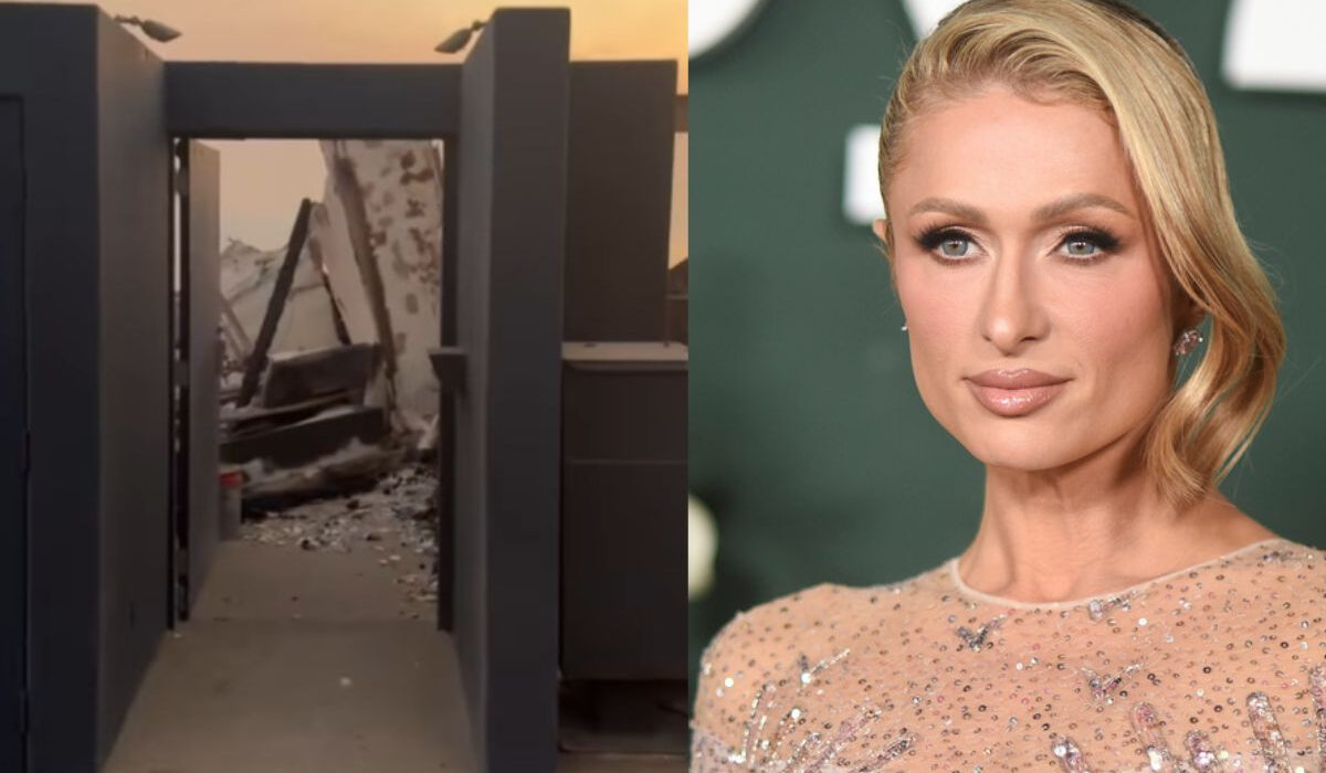 Στάχτη η έπαυλη εκατομμυρίων της Paris Hilton – Το αποκαλυπτικό βίντεο που ανέβασε