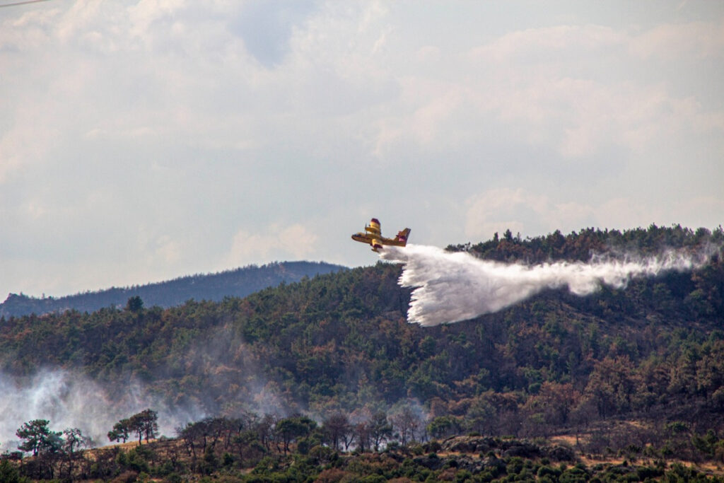 Στις φλόγες ο Έβρος για 16η ημέρα: Στάχτη η Δαδιά, σώθηκε στο παρά πέντε η Λευκίμμη