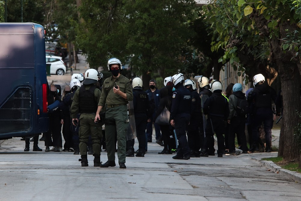 Ελεύθεροι οι 91 συλληφθέντες από το Πολυτεχνείο