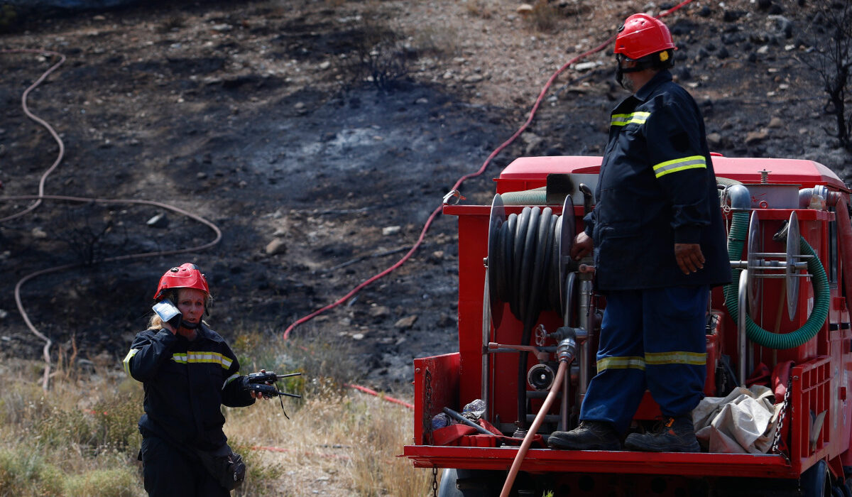 Φωτιά στα Άνω Πορόια Σερρών – Συναγερμός στην Πυροσβεστική