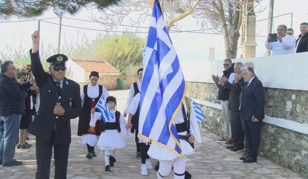 25η Μαρτίου: Παρέλαση με τέσσερις μαθητές στην Ερεικούσα