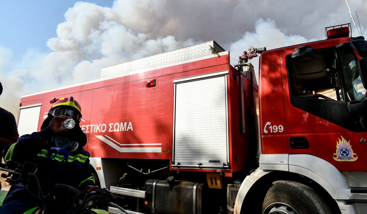 Φωτιά τώρα στην Τολοφώνα Φωκίδας