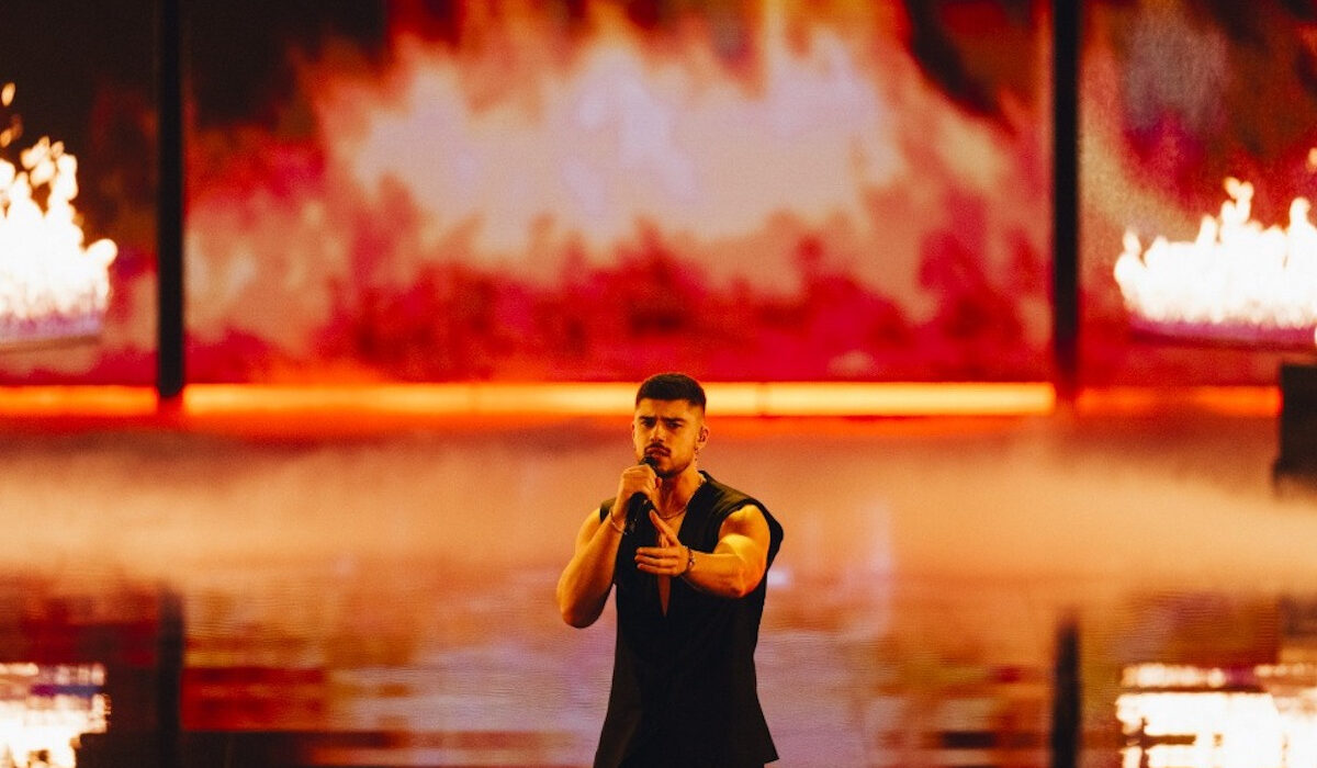 Eurovision 2023: Η Κύπρος έβαλε φωτιά στη σκηνή με τον Andrew Lambrou