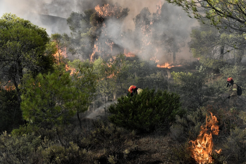 Φωτιά τώρα στα Τζουμέρκα