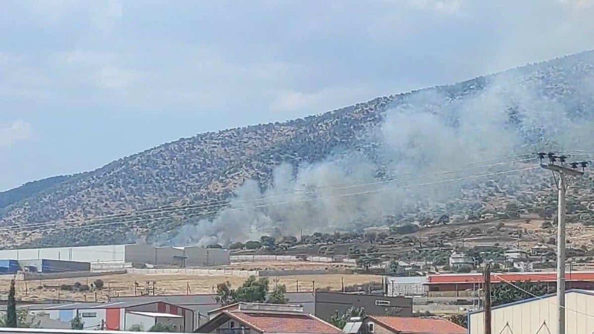 Φωτιά τώρα στον Ασπρόπυργο