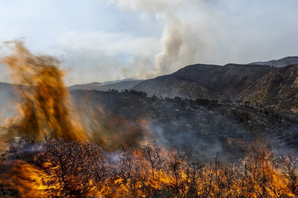 Φωτιά στην Αλεξανδρούπολη: Μήνυμα του 112 για εκκένωση χωριών