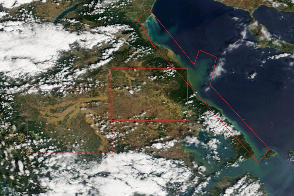 Η Θεσσαλία από τα «μάτια» της NASA: Πλημμύρισαν 1 εκατ. στρέμματα – Νέες δορυφορικές εικόνες