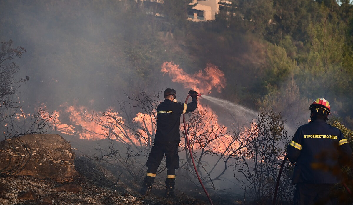 Φωτιά τώρα στο Θέρμο Αιτωλοακαρνανίας