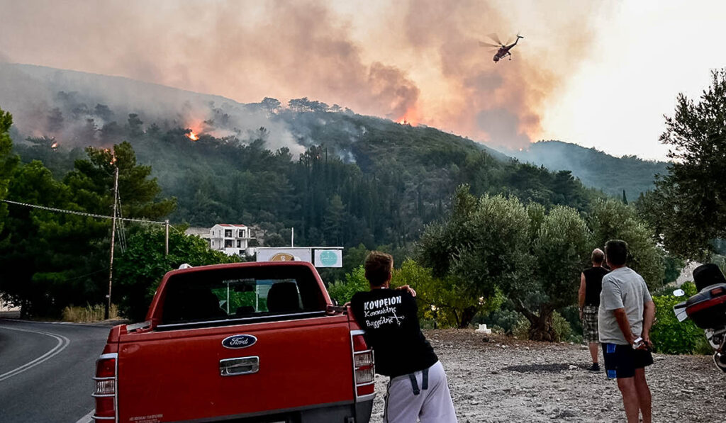 Σε ποιες περιοχές υπάρχει πολύ υψηλός κίνδυνος πυρκαγιάς αύριο 17/7