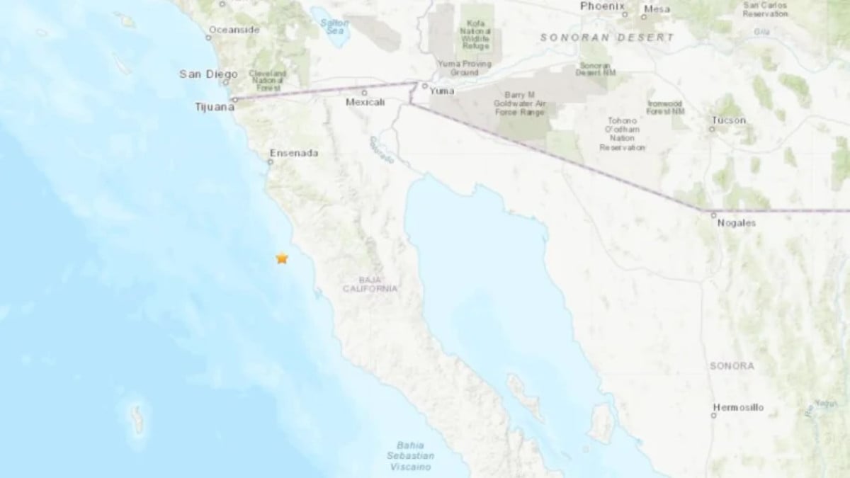 Μεξικό: Σεισμός 6,2 Ρίχτερ στη Μπάχα Καλιφόρνια