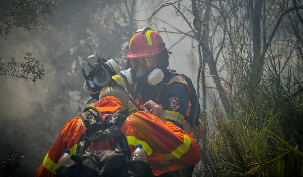 Φωτιά στην Ηλεία: Προσαγωγή υπόπτου για εμπρησμό στον οικισμό Μουριά στην Αρχαία Ολυμπία