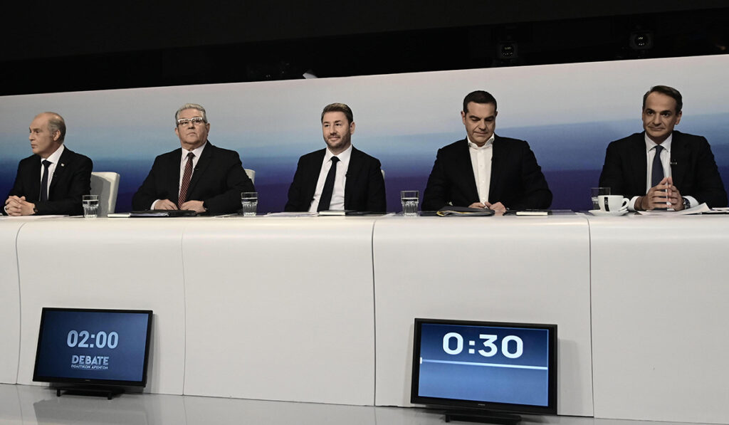 Debate για το… debate: Δύο ζητά ο ΣΥΡΙΖΑ, ένα με συμμετοχή των 5 αρχηγών η ΝΔ