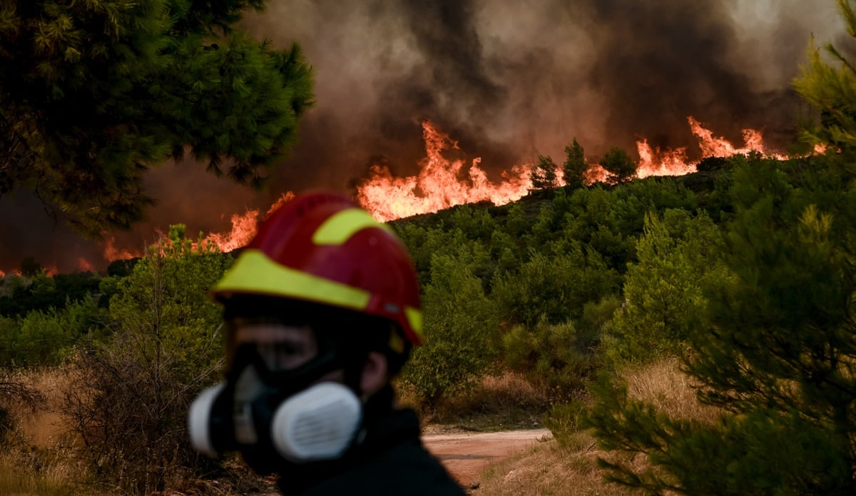 Φωτιά στη Ροδόπη