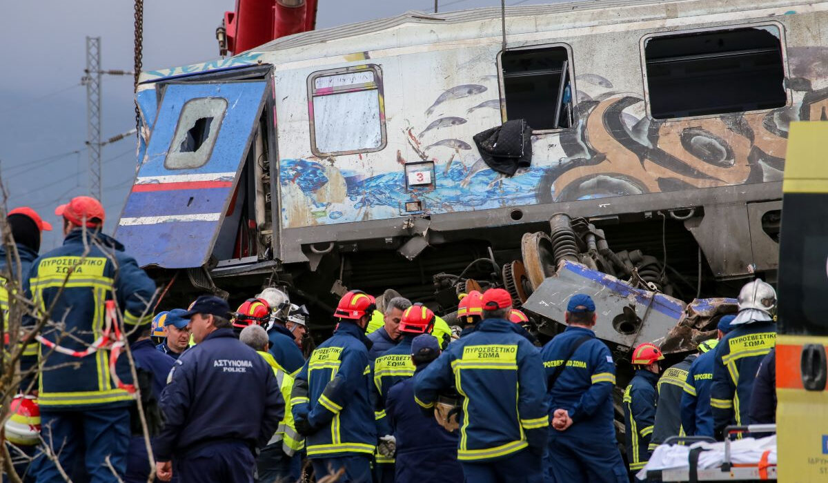 Σύγκρουση τρένων στα Τέμπη: 38 νεκροί και 57 τραυματίες ο τελευταίος απολογισμός