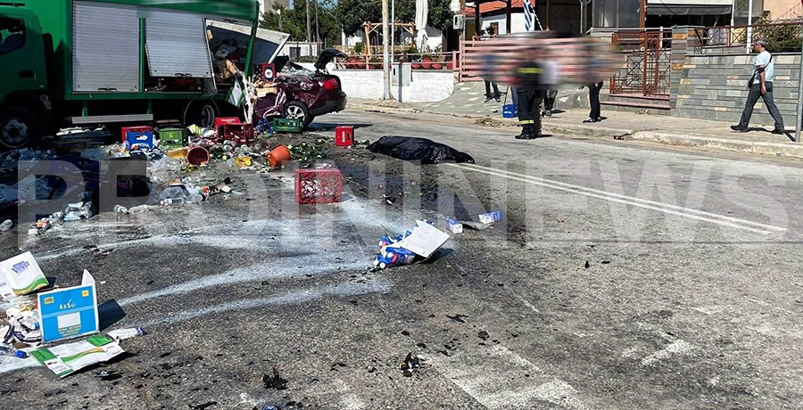 Σοκαριστικό τροχαίο στην Καβάλα με τρεις νεκρούς: Αυτοκίνητο έπεσε σε πεζό και οχήματα