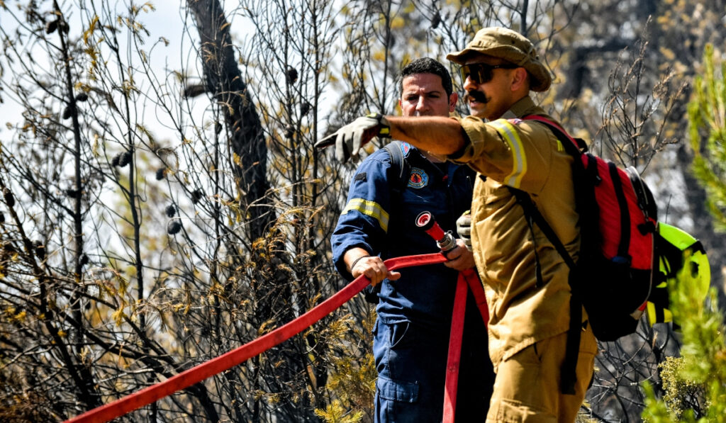 Φωτιά τώρα στη Μάνη