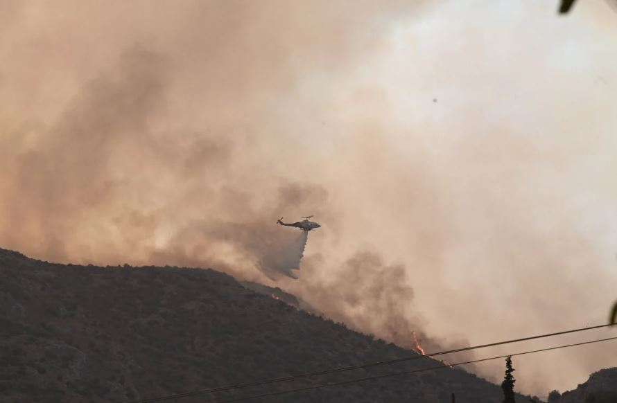 Φωτιά τώρα στη Ροδόπη