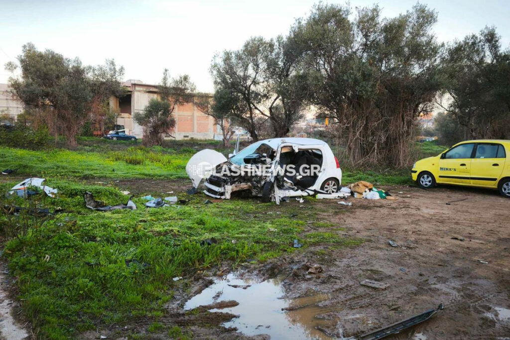 Φρικτό τροχαίο στην Κρήτη με έναν 22χρονο νεκρό – Φωτογραφίες