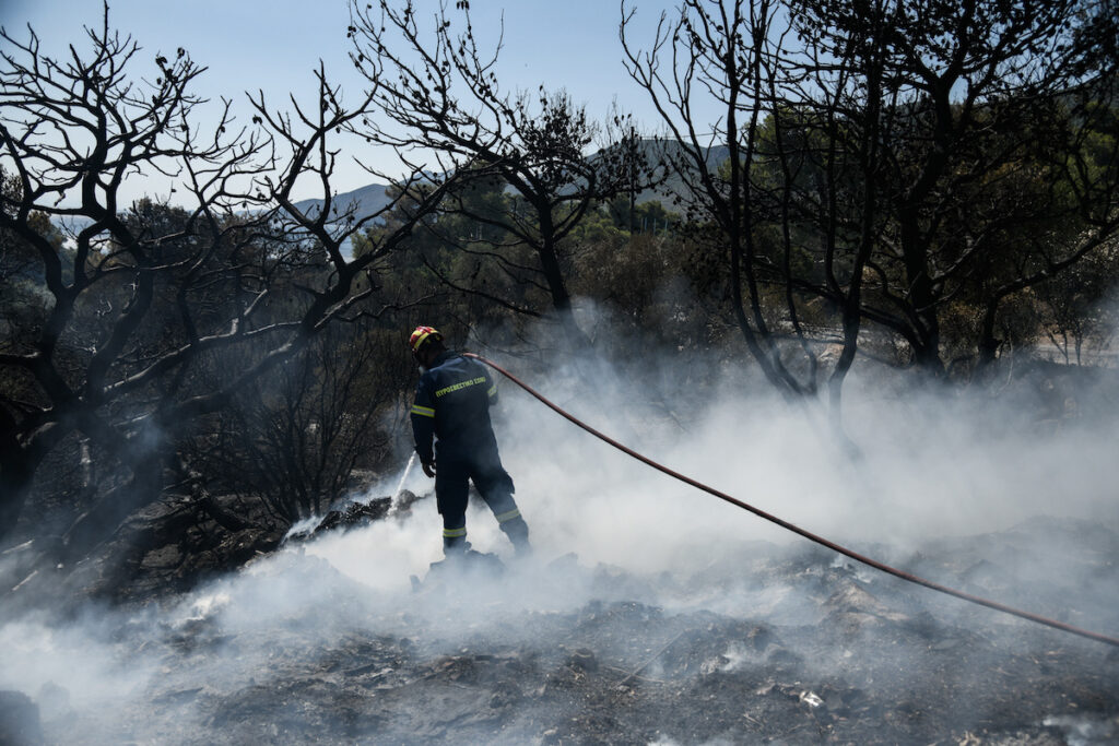 Φωτιά τώρα στη Λευκάδα