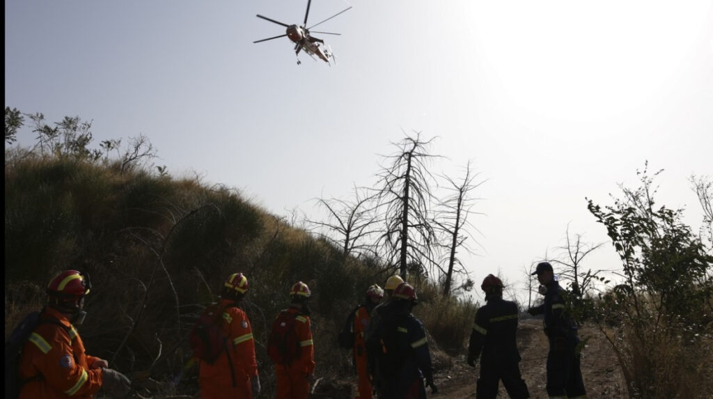 Φωτιά στην Κέρκυρα: Εκκενώνεται o οικισμός Βασιλικά – Μήνυμα από το 112