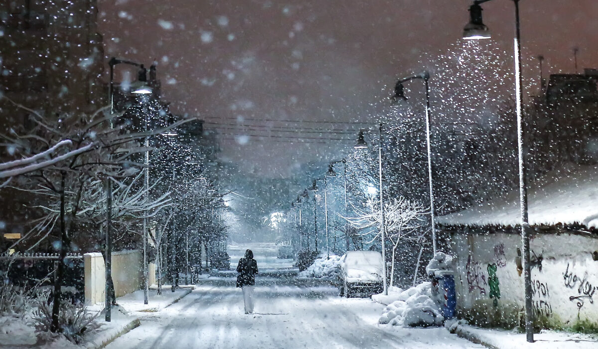 Κακοκαιρία Μπάρμπαρα – meteo: Οι περιοχές με νέες χιονοπτώσεις τα ξημερώματα (Χάρτες)