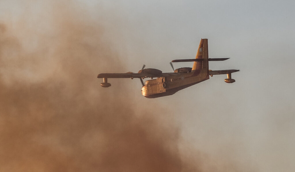 Κύπρος: Έμεινε από βλάβη το ένα από τα δύο Canadair που έστειλε η Ελλάδα