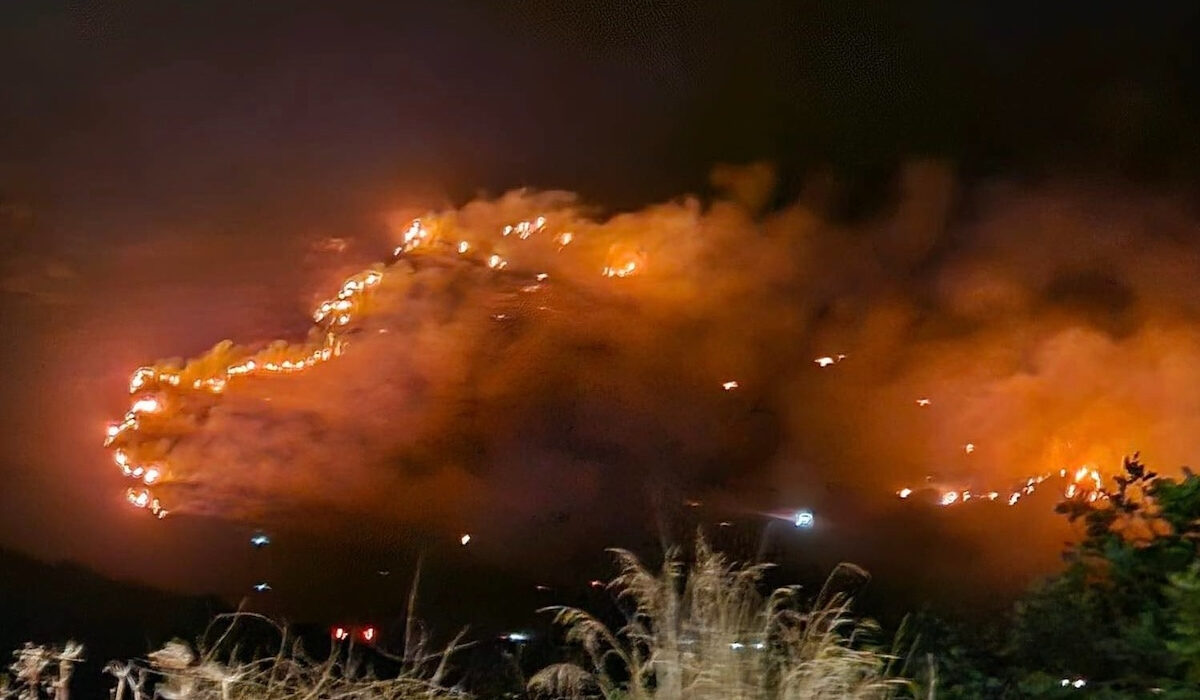 Φωτιά στη Μάνη: Οριοθετήθηκε η πυρκαγιά στο Οίτυλο