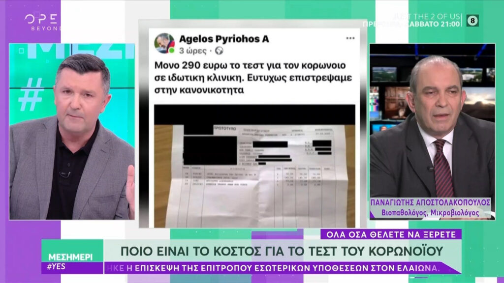 Κορονοϊός: Πώς γίνεται το τεστ