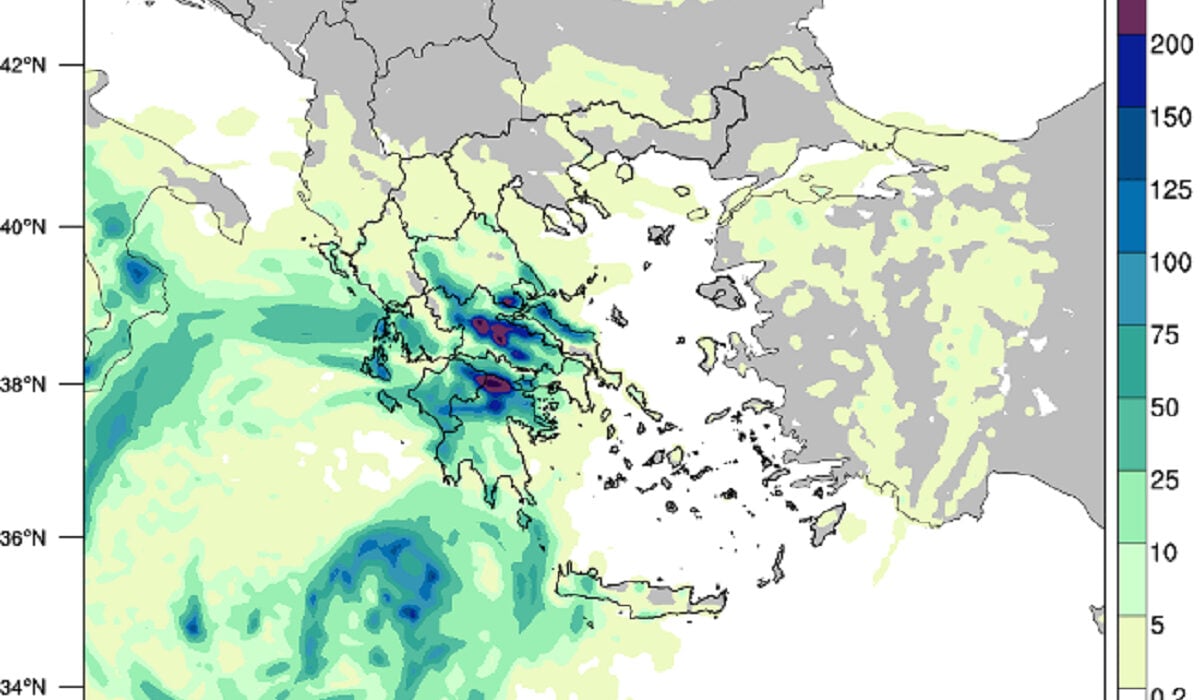 Προειδοποίηση Meteo και για την Αττική – 11 περιοχές με πολύ νερό (χάρτες)