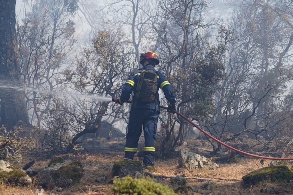 Χαλκιδική: Χειροπέδες σε 51χρονο για τη φωτιά στον Νέο Μαρμαρά – «Έφαγε» και πρόστιμο