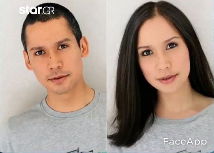 FaceApp: Οι Έλληνες celebrities αλλάζουν φύλο και τα social media παραληρούν